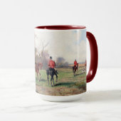 Fuchsjagd-Tasse Tasse (VorderseiteRechts)
