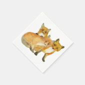Fuchsjunge Serviette (Ecke)