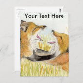 Fuchskampf Postkarte (Vorne/Hinten)