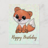 Füchslein Postkarte (Vorderseite)