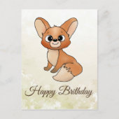 Füchslein Postkarte (Vorderseite)