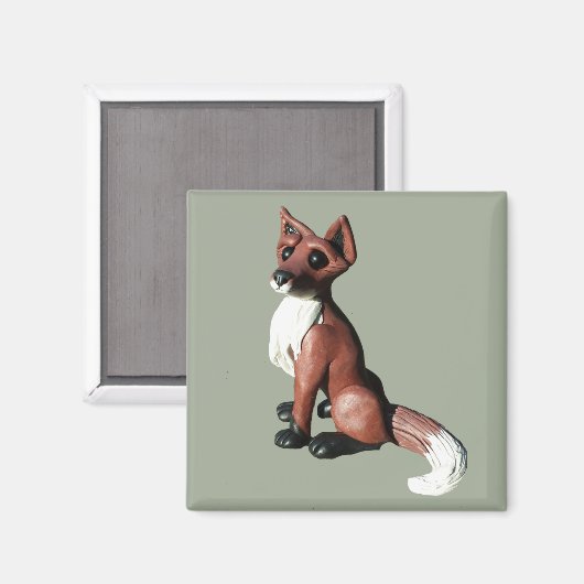 Fuchsmagnet Magnet (Vorderseite/Rückseite)