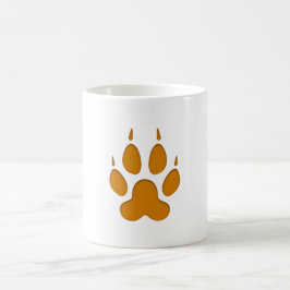 Fuchspfotenabdruck Kaffeetasse