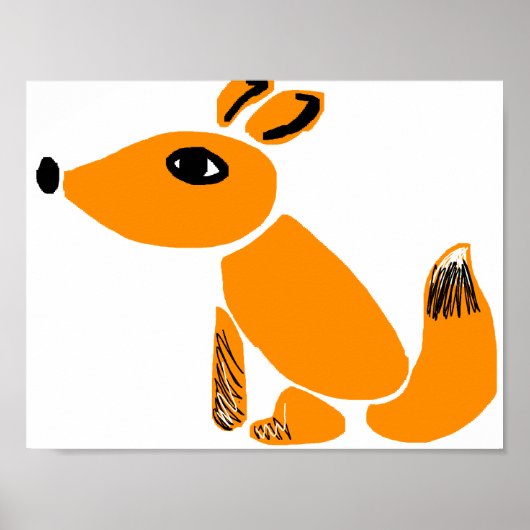 Fuchsposter Poster (Vorne)