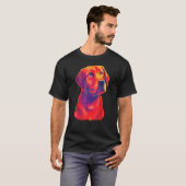 Fuchsroter Labrador Retriever Einzigartiger Fuchsr T-Shirt (Vorne ganz)