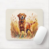 Fuchsroter Labrador Retriever Hund Mousepad (Mit Mouse)