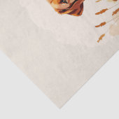 Fuchsroter Labrador Retriever Hund Seidenpapier (Detail)