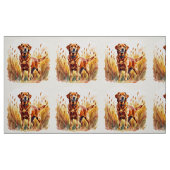 Fuchsroter Labrador Retriever Hund Stoff (Fat Quarter (45,7 x 55,9 cm))
