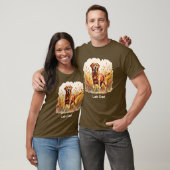 Fuchsroter Labrador Retriever Hund T-Shirt (Unisex)