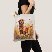 Fuchsroter Labrador Retriever Hund Tasche (Von Nahem)