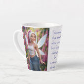 Fuchsschwanz-Blumenfee Milchtasse (Linke Ecke)