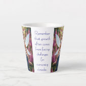 Fuchsschwanz-Blumenfee Milchtasse (Vorderseite)