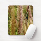 Fuchsschwanzgrasmakrophotographiebild Mousepad (Mit Mouse)