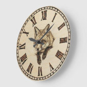 Fuchswanduhr Große Wanduhr (Winkel)