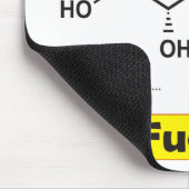 Fucitol Bio Molekül Mousepad (Ecke)