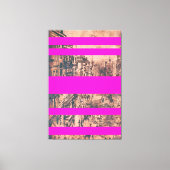 Fucshia Modernised Version von St. James's Street Leinwanddruck (Vorderseite)