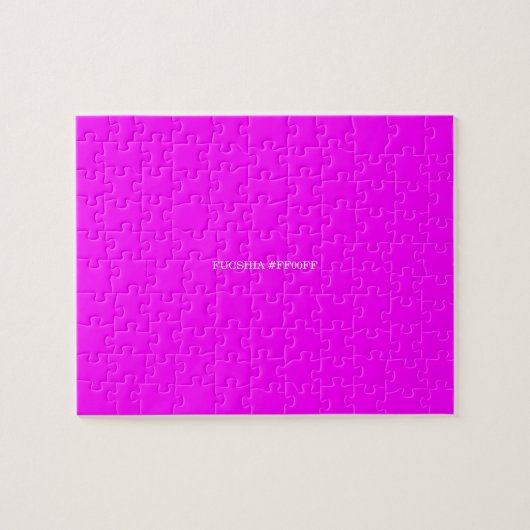 Fucshia Puzzle (Horizontal)