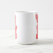 Fucsia-Venus-Büste Kaffeetasse (Mittel)