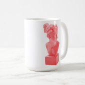 Fucsia-Venus-Büste Kaffeetasse (VorderseiteRechts)
