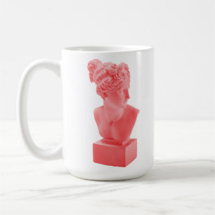 Fucsia-Venus-Büste Kaffeetasse