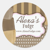 Fudge Business Sticker (Vorderseite)