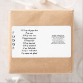Fudge Labels (Insitu)