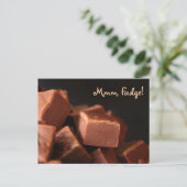 Fudge Postkarte (Stehend Vorderseite)