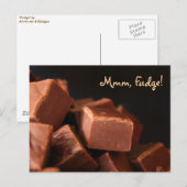 Fudge Postkarte (Vorne/Hinten)