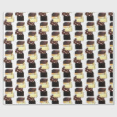 Fudge Stack Confection Confectionery Candy Süßigke Geschenkpapier (Flach)