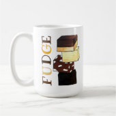 Fudge Stack Confection Confectionery Candy Süßigke Kaffeetasse (Links)
