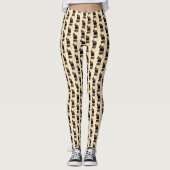 Fudge Stack Confection Confectionery Candy Süßigke Leggings (Vorderseite)