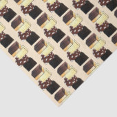 Fudge Stack Confection Confectionery Candy Süßigke Seidenpapier (Detail)