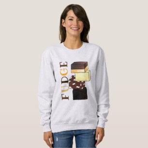 Fudge Stack Confection Confectionery Candy Süßigke Sweatshirt