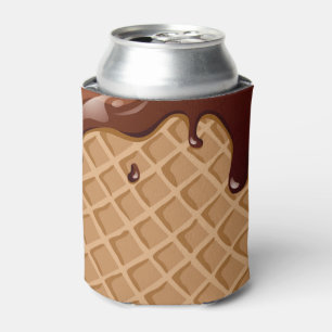 Fudge-Waffel-Kegel Dosenkühler