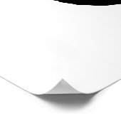 Fudoshin (Budo-Begriffe), Japanische Kalligraphie Poster (Ecke)