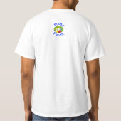 "Fudsy Faces"-Wert T - Shirt-Make like a Cloud T-Shirt (Rückseite)