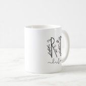 FuE registrierte Diätistische Lebensblume Kaffeetasse (VorderseiteRechts)