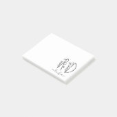 FuE registrierte Diätistische Lebensblume Post-it Klebezettel (angewinkelt)