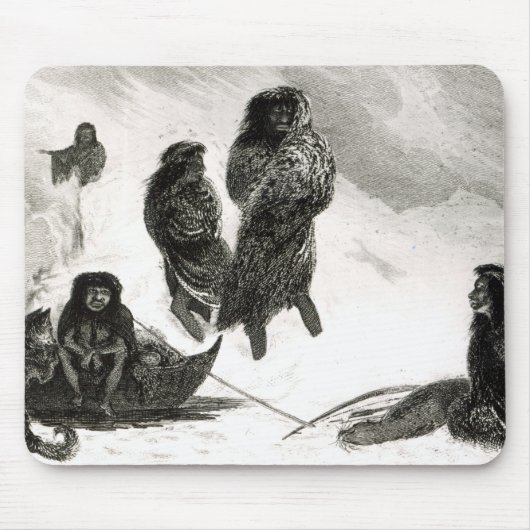 Fuegians, das geht, in Zapallos zu handeln Mousepad (Vorne)