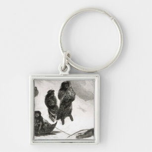 Fuegians, das geht, in Zapallos zu handeln Schlüsselanhänger