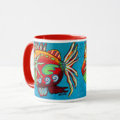 "Fuego" 11 oz Becher Tasse (Vorderseite Links)