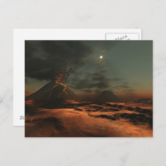 Fuego Postkarte (Vorne/Hinten)