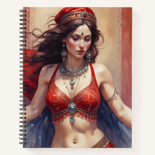 Fuego y Zafiro Notizblock (Vorderseite)