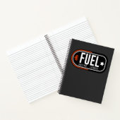 FUEL Racing League Spiral Notizblock (Innenseite)