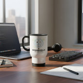 Fuel Your Brain Coding Addict Developer Reisebecher