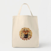 Fuel Your Day – Coffee Power Tee Tragetasche (Vorne)