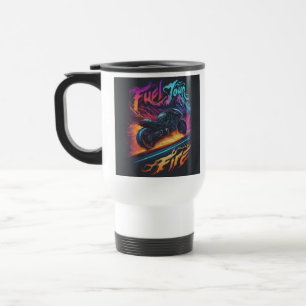 "Fuel your Fire" Reisecoffee Mug. Reisebecher