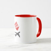 "Fuel Your Impossible" Inspirational Coffee Mug Tasse (VorderseiteRechts)