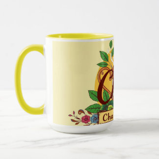 Fueled By Chai & Tawakkul | Floral Islamic Teapot Tasse