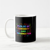 Fueled By Curiosity And Imagination Kids Teens Fun Kaffeetasse (Links)
